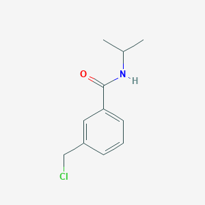 molecular formula C11H14ClNO B1486435 3-(Chloromethyl)-N-isopropylbenzamide CAS No. 1152622-73-5