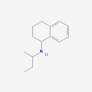 molecular formula C14H21N B1486445 N-(butan-2-yl)-1,2,3,4-tetrahydronaphthalen-1-amine CAS No. 1019531-01-1
