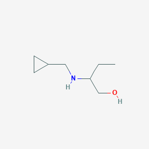 2-[(Cyclopropylmethyl)amino]butan-1-ol