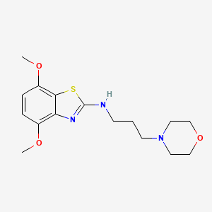 4,7-dimethoxy-N-(3-morpholinopropyl)benzo[d]thiazol-2-amine