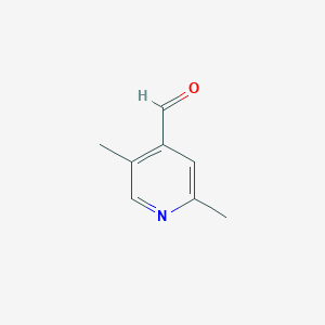 molecular formula C8H9NO B14864534 2,5-Dimethylisonicotinaldehyde 