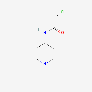 2-Chloro-N-(1-methylpiperidin-4-yl)acetamide