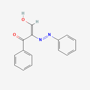 molecular formula C15H12N2O2 B14864575 3-Oxo-3-phenyl-2-(2-phenylhydrazono)propanal 