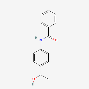 N-[4-(1-hydroxyethyl)phenyl]benzamide