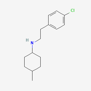 N-[2-(4-chlorophenyl)ethyl]-4-methylcyclohexan-1-amine