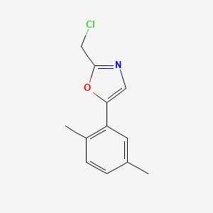 2-(Chloromethyl)-5-(2,5-dimethylphenyl)oxazole