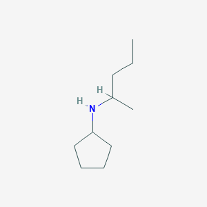 N-pentan-2-ylcyclopentanamine