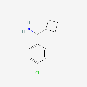 (4-Chlorophenyl)(cyclobutyl)methanamine
