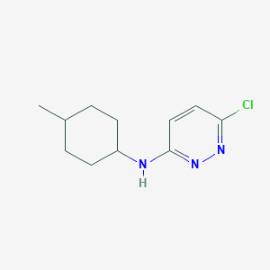 6-chloro-N-((1r,4r)-4-methylcyclohexyl)pyridazin-3-amine