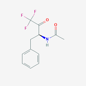 1,1,1-Trifluoro-3-acetamido-4-phenyl butan-2-one(n-acetyl-l-phenylalanyl trifluoromethyl ketone)