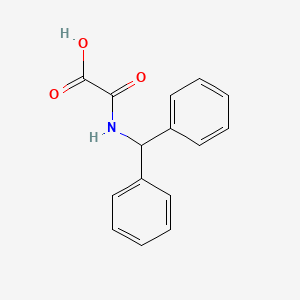 [(Diphenylmethyl)amino](oxo)acetic acid