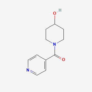 molecular formula C11H14N2O2 B1486567 1-(Pyridine-4-carbonyl)piperidin-4-ol CAS No. 1156972-29-0