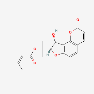 9-Hydroxy-O-senecioyl-8,9-dihydrooroselol