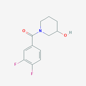 molecular formula C12H13F2NO2 B1486581 1-(3,4-Difluorobenzoyl)piperidin-3-ol CAS No. 1154913-75-3