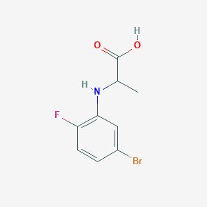 molecular formula C9H9BrFNO2 B14865966 5-Bromo-2-fluorophenyl-DL-alanine 