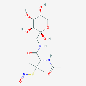 molecular formula C13H23N3O8S B014866 Fructose-1-SNAP CAS No. 330688-79-4