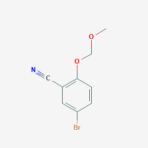 5-Bromo-2-(methoxymethoxy)benzonitrile