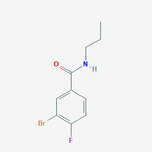 3-Bromo-4-fluoro-N-propylbenzamide