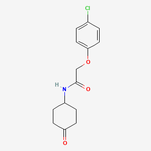 2-(4-chlorophenoxy)-N-(4-oxocyclohexyl)acetamide