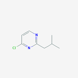 molecular formula C8H11ClN2 B1486629 4-Chloro-2-(2-methylpropyl)pyrimidine CAS No. 1155594-00-5