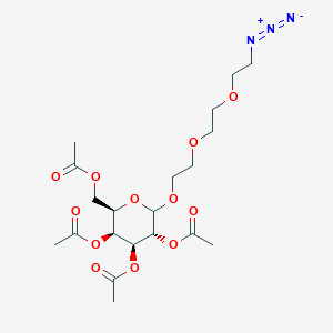 2-[2-(2-Azidoethoxy)ethoxy]ethyl 2,3,4,6-Tetra-O-acetyl-D-galactopyranoside