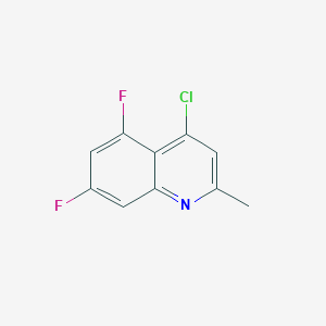 4-Chloro-5,7-difluoro-2-methylquinoline