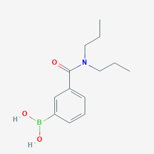 molecular formula C13H20BNO3 B1486647 3-(Dipropylcarbamoyl)phenylboronic acid CAS No. 850567-39-4