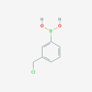 molecular formula C7H8BClO2 B1486661 3-Chloromethylphenylboronic acid CAS No. 957035-15-3
