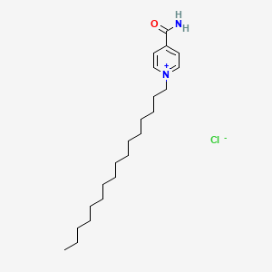 molecular formula C22H39ClN2O B1486665 4-氨基甲酰基-1-十六烷基吡啶氯化物 CAS No. 377085-58-0