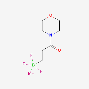 Potassium trifluoro(3-morpholino-3-oxopropyl)borate