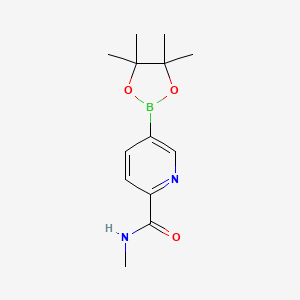 N-methyl-5-(4,4,5,5-tetramethyl-1,3,2-dioxaborolan-2-yl)picolinamide