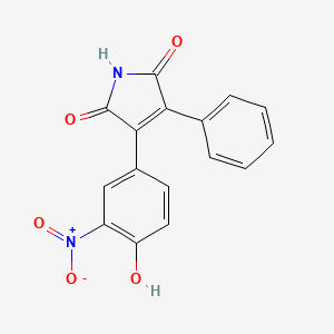 molecular formula C16H10N2O5 B1486686 Aqabamycin C CAS No. 1253641-95-0
