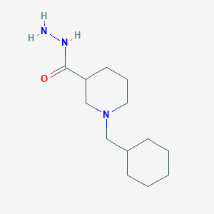 1-(Cyclohexylmethyl)piperidine-3-carbohydrazide