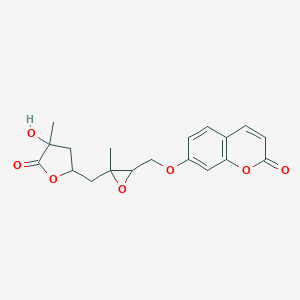 molecular formula C19H20O7 B014867 Excavatin M CAS No. 250293-31-3
