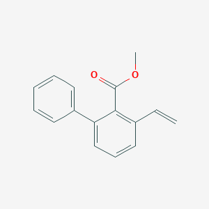 molecular formula C16H14O2 B14867076 Methyl-2-ethylene-6-phenyl-benzoate 