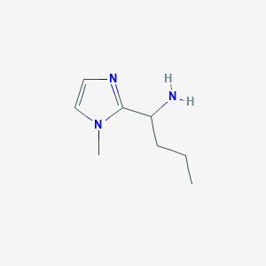 1-(1-Methyl-1H-imidazol-2-YL)-1-butanamine