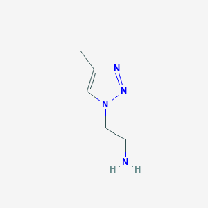 2-(4-Methyl-1h-1,2,3-triazol-1-yl)ethanamine