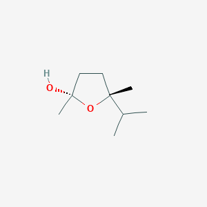 (2S,5R)-2,5-Dimethyl-5-propan-2-yloxolan-2-ol