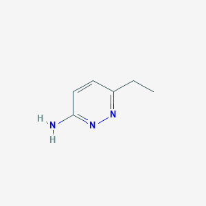 molecular formula C6H9N3 B1486727 6-Ethylpyridazin-3-amine CAS No. 856847-94-4