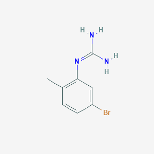 molecular formula C8H10BrN3 B1486728 1-(5-Bromo-2-methylphenyl)guanidine CAS No. 1204298-24-7