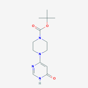 4-(6-Oxo-1,6-dihydro-pyrimidin-4-yl)-piperazine-1-carboxylic acid tert-butyl ester