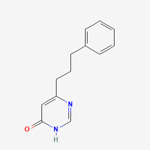 6-(3-Phenylpropyl)pyrimidin-4-ol