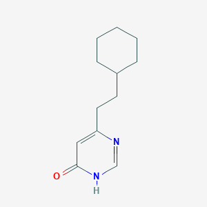 6-(2-Cyclohexylethyl)pyrimidin-4-ol