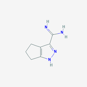 2,4,5,6-Tetrahydrocyclopenta[c]pyrazole-3-carboximidamide