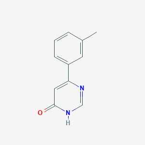 molecular formula C11H10N2O B1486826 6-(m-Tolyl)pyrimidin-4-ol CAS No. 1239743-05-5