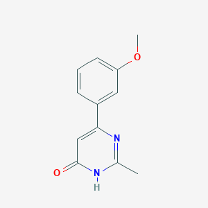 6-(3-Methoxyphenyl)-2-methylpyrimidin-4-ol
