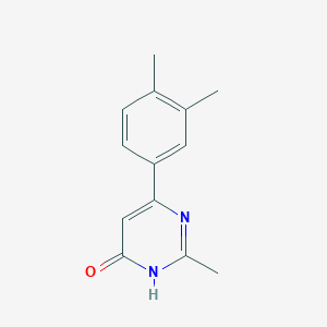 6-(3,4-Dimethylphenyl)-2-methylpyrimidin-4-ol