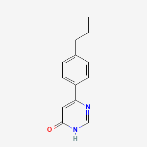 6-(4-Propylphenyl)pyrimidin-4-ol