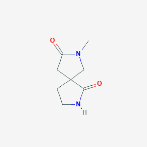 7-Methyl-2,7-diazaspiro[4.4]nonane-1,8-dione