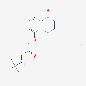 molecular formula C17H26ClNO3 B014869 d-Bunolol Hydrochloride CAS No. 27867-05-6